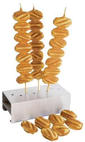 NEUMÄRKER Tischständer für Lolly- und Pralinenwaffeln / Potato Lolly 220x100x750 mm