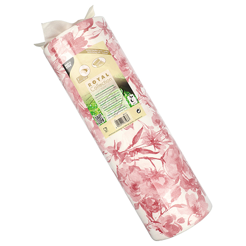 Tischläufer, stoffähnlich, PV-Tissue Mix "ROYAL Collection" 24 m x 40 cm bordeaux "Rose" von PAPSTAR