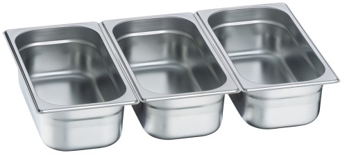 WMF GN-Behälter 1/3-100 | Maße: 18 x 33 x 10 cm