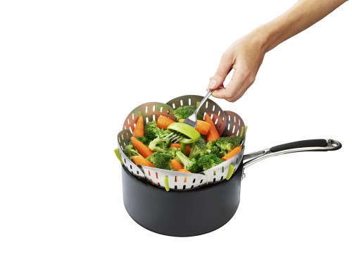 Joseph Joseph Bloom Edelstahl Faltbarer Garbehälter - Grün