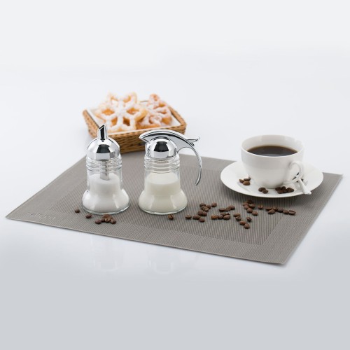 Westmark Tischset »Home«, 42 x 32 cm, taupe hell