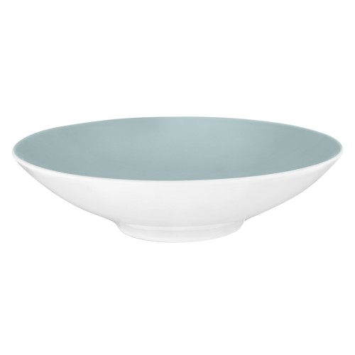 Seltmann Coupschale 23 cm M5381, rund, Form: Coup Fine Dining, Dekor: 57271 türkis, hohe Kantenschlagfestigkeit, Made in Germany