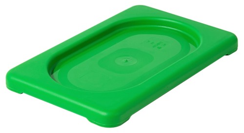 GN-Deckel 1/9, grün aus Polypropylen für Serie 5511
