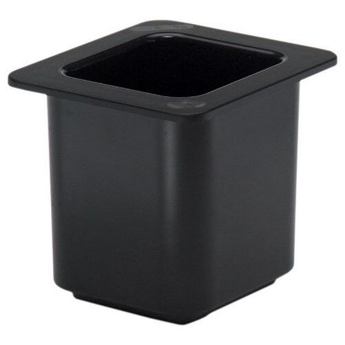 ColdFest GN-Behälter 1/6- 150mm Farbe: Schwarz , stapelbar, spülmaschinengeeignet