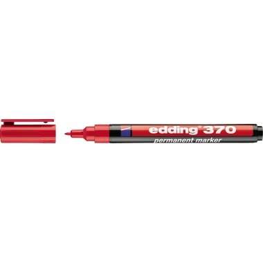 edding Permanentmarker 370 1mm rot
