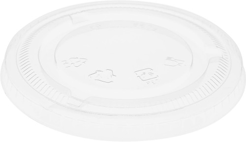 Duni Flacher Deckel ohne 41/47/59 cl Transparent, 1000 Stk/Krt (20 x 50 Stk)