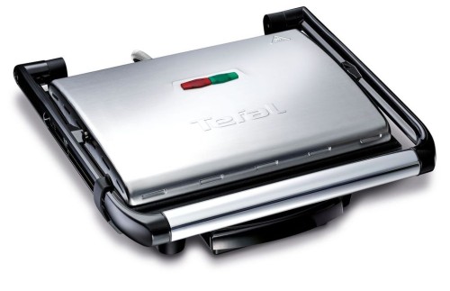Tefal Kontaktgrill Inicio, Elektrogrill / Sandwichtoaster für fettarmes Grillen, 2000 W