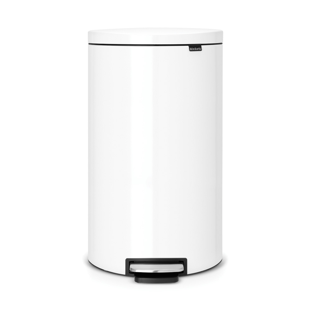 Brabantia FlatBack+ Treteimer 30 L mit Kunststoffeinsatz
