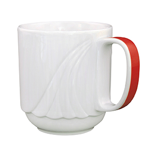 Becher mit Henkel 0,26 l, Eschenbach Ambiente Plus - rot