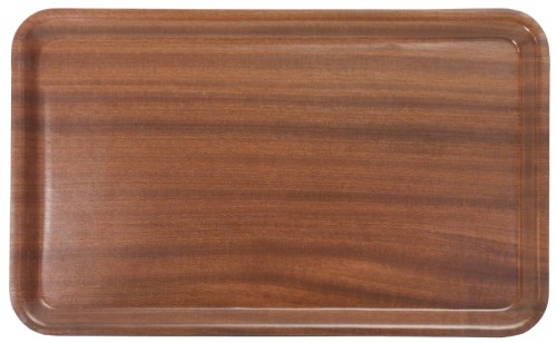 GN 1/1 Tablett rechteckige Form, aus melaminbeschichtetem 3 mm-Pressholz, säureresistent Länge: 53 cm, Breite: 32,5 cm,