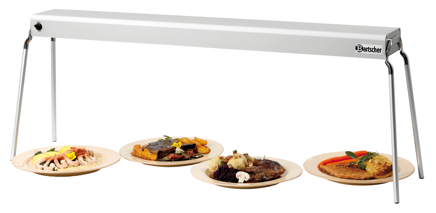 Bartscher Wärmebrücke IHR1730 | Inklusive: - |Maße: 183 x 22,5 x 6,5 cm. Gewicht: 5,6 kg