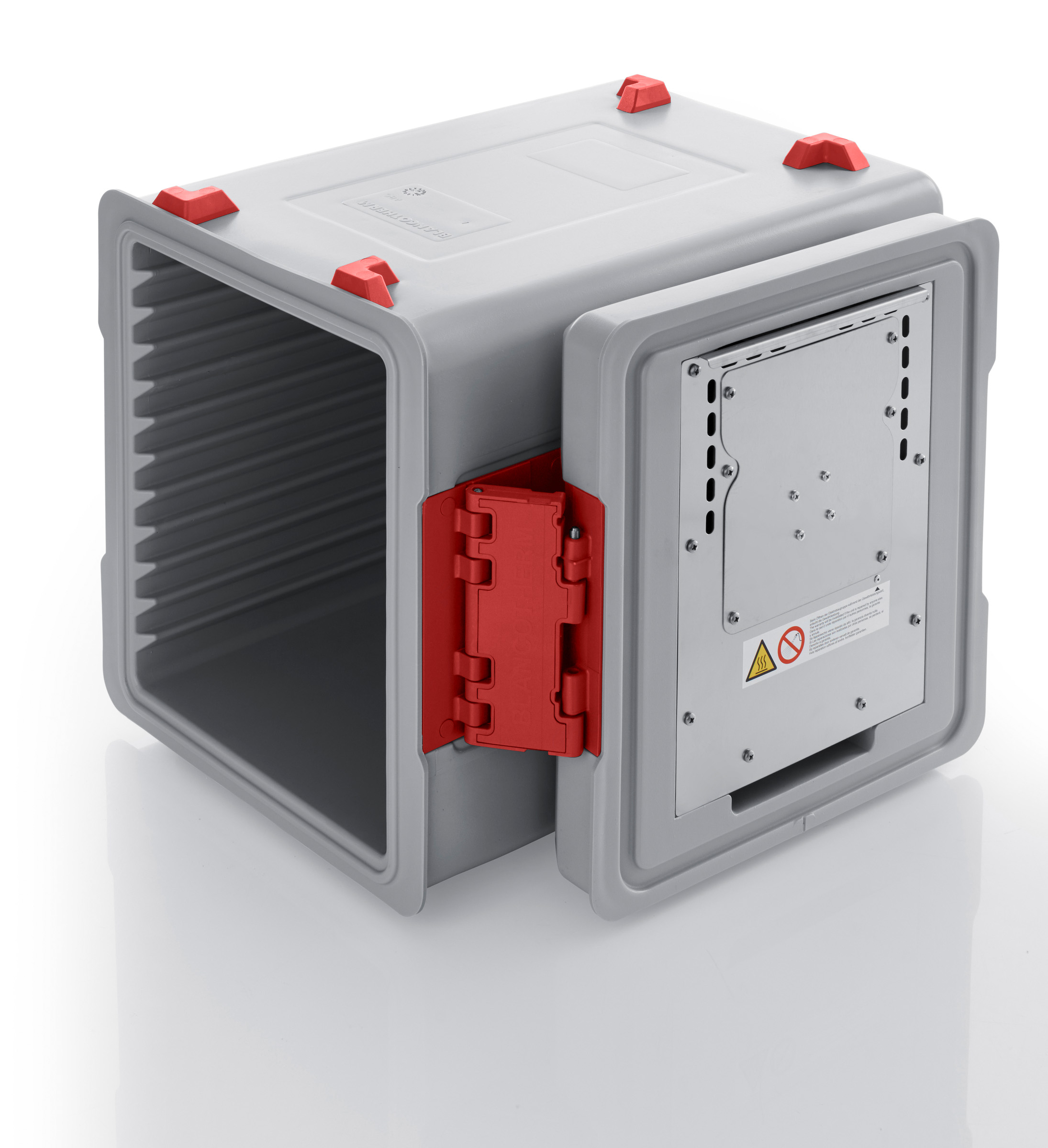 BLANCO BLANCOTHERM 420 KBRUH, Speisentransportbehälter aus Kunststoff, umluftbeheizt, mit digitalem Temperaturregler zur