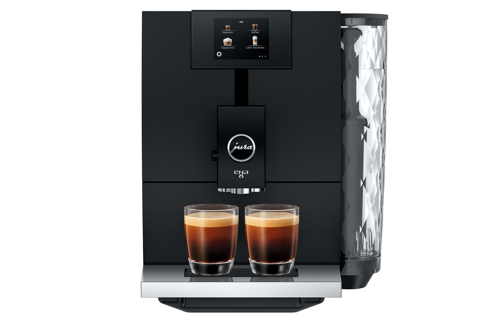 Kaffeevollautomat ENA 8 (EC), in Full Metropolitan Black, 1,1 Liter Füllmenge, Breite 27,1cm, Höhe 32,3cm, Tiefe 44,5cm