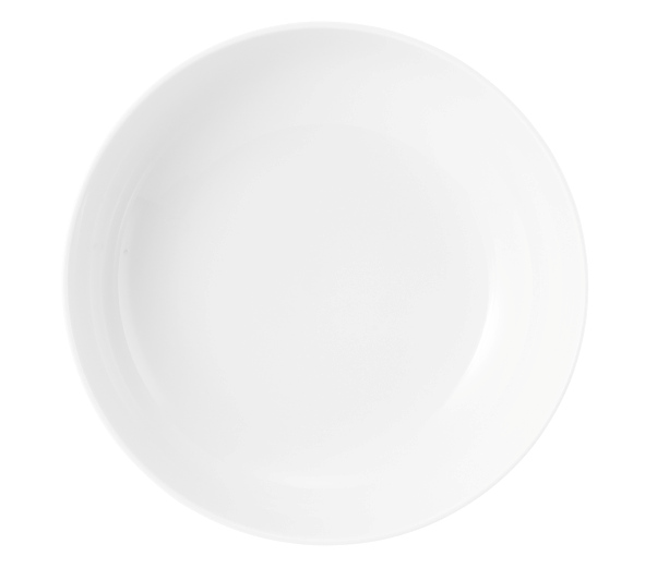 Seltmann Foodbowl 25 cm, Form: Coup Fine Dining, Dekor: 57123 türkis, hohe Kantenschlagfestigkeit, Made in Germany