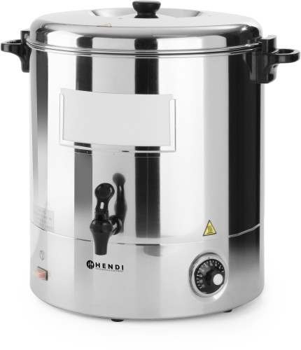HENDI Heissgetränkespender - 30 Liter - Ø 520x(H)500 mm 2200 W