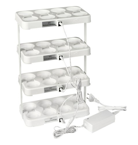 Duni LED Mini Lamp Ladestation, 32 Stück 255 x 140 x 430 mm Weiß, 1 Stk/Krt (1 x 1 Stk)