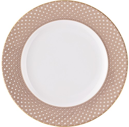 Francis Carreau Beige von Rosenthal, Porzellan, Brotteller 18 cm, spülmaschinengeeignet