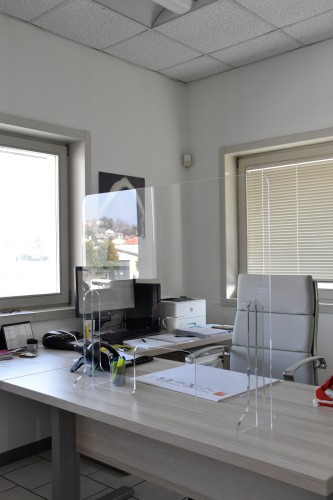 Theken-Spuckschutz 700x800mm