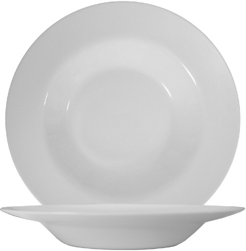 ARCOROC Pasta-Teller Form SOLUTIONS uni weiß Maß: 285 x 45 mm