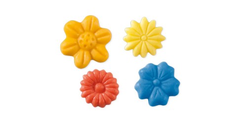 Silikonformen DELÍCIA DECO, Blümchen Silikon Spülmaschinenfest