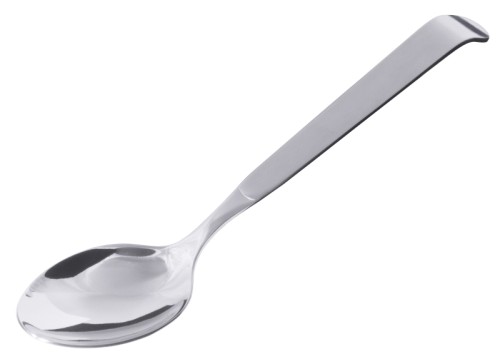 Servierlöffel aus Edelstahl 18/10, fugenlos, hochglänzend poliert Löffelmaß: 8 cm x 5 cm, Gesamtlänge: 24 cm