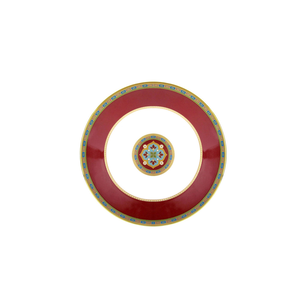 Villeroy und Boch Mokka-/Espressountertasse - Maße: 11,5 x 1,1 x 1,8 cm / Ser.: Samarkand Rubin