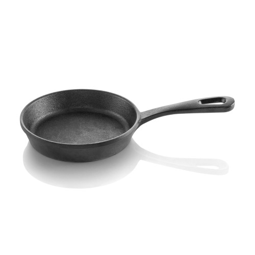 WMF Pfännchen Gußeisen Ø15cm | Maße: 27,5 x 15,5 x 5,5 cm