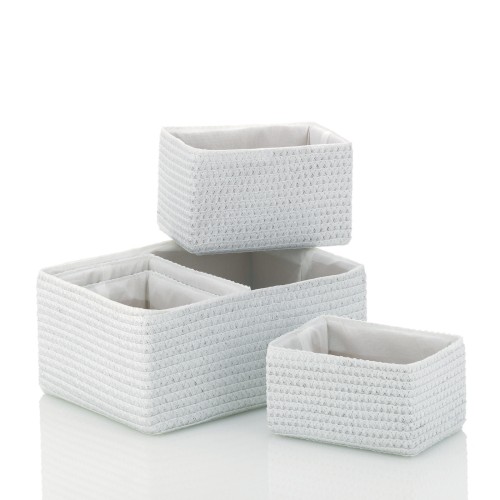 Korb-Set Rimossa PP-Kunststoff weiß 5tlg von Kela