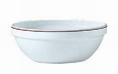 Salatschale Ø: 14 cm, stapelbar, aus Hartglas Inhalt: 0,47 l, Höhe: 5,3 cm ARCOROC - Restaurant Bordeaux.