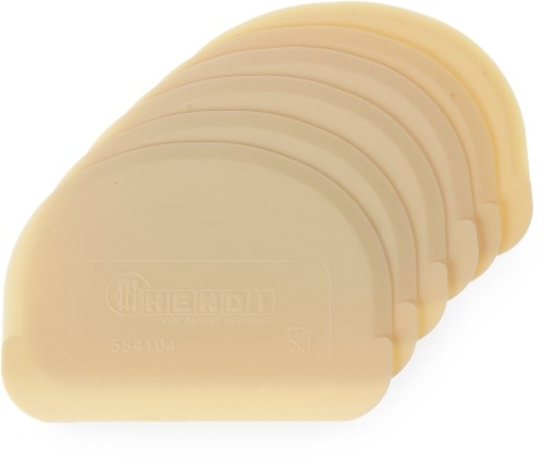 HENDI Teigschaber - 120x88 mm - 6 auf Skinkarte -
