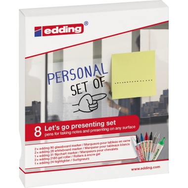 edding Schreibgeräteset Back to Work Präsentation