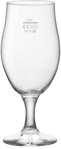 Executive Biertulpe 0,4l /-/ mit Füllstrich * - Bormioli Rocco