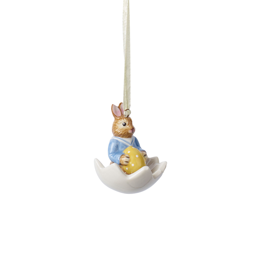 Villeroy und Boch Ornament Max in Eischale - Maße: 4 x 4 x 5,3 cm / Ser.: Bunny Tales