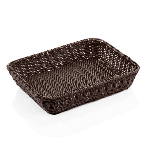 GN 1/2 Systemkorb, Rand mit Edelstahldrahtverstärkung. Material: Chromnickelstahl, Polypropylen. Serie: Basket GN