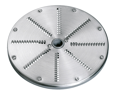 Bartscher Schneidscheibe Z3a | Ausgelegt für:Raspel | Maße: 20,4 x 20,4 x 1,3 cm. Gewicht: 0,32kg