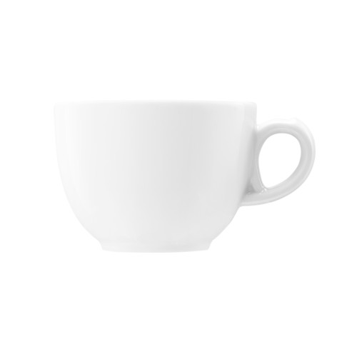 Seltmann Obere zur Kaffeetasse 0,22 l Tulpe, rund, Form: Community, weiss, hohe Kantenschlagfestigkeit, Made in Germany
