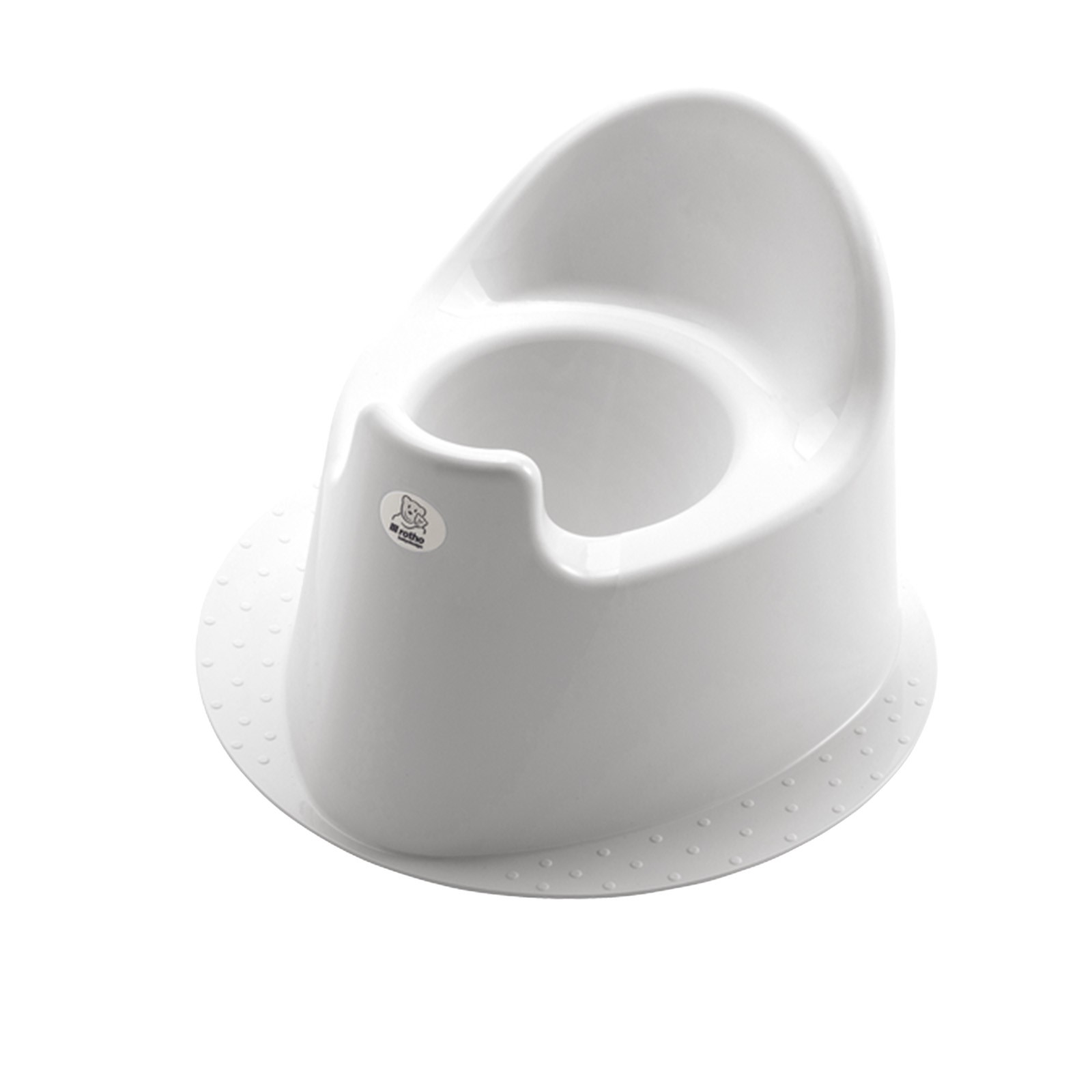 Rotho Kindertopf, in der Farbe weiß, Länge: 31 cm, Breite: 30 cm, Höhe: 21,5 cm,