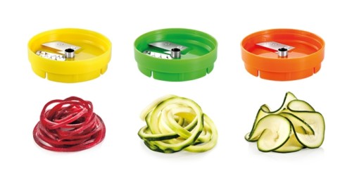 Hand-Spiralschneider HANDY, 3 Schneideaufsätze