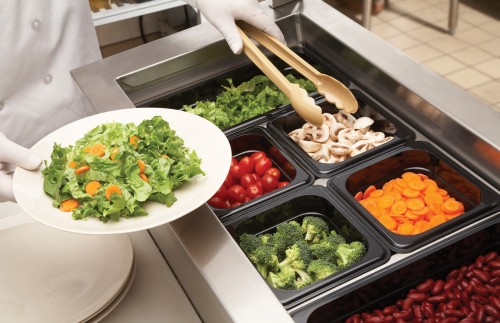 Camwear® GN-Behälter GN1/6-100mm, Schwarz von Cambro