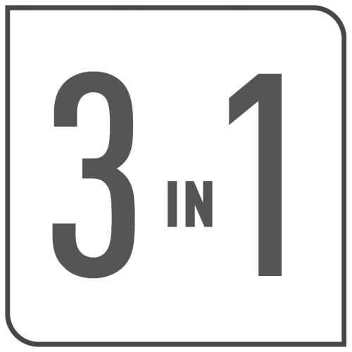 Tefal Eco Respect Zerkleinerer, Zerkleinerer im Eco-Design, Zwiebeln, Knoblauch, Kräuter, Saucen, 0,5 L, 2 Klingen, 500W