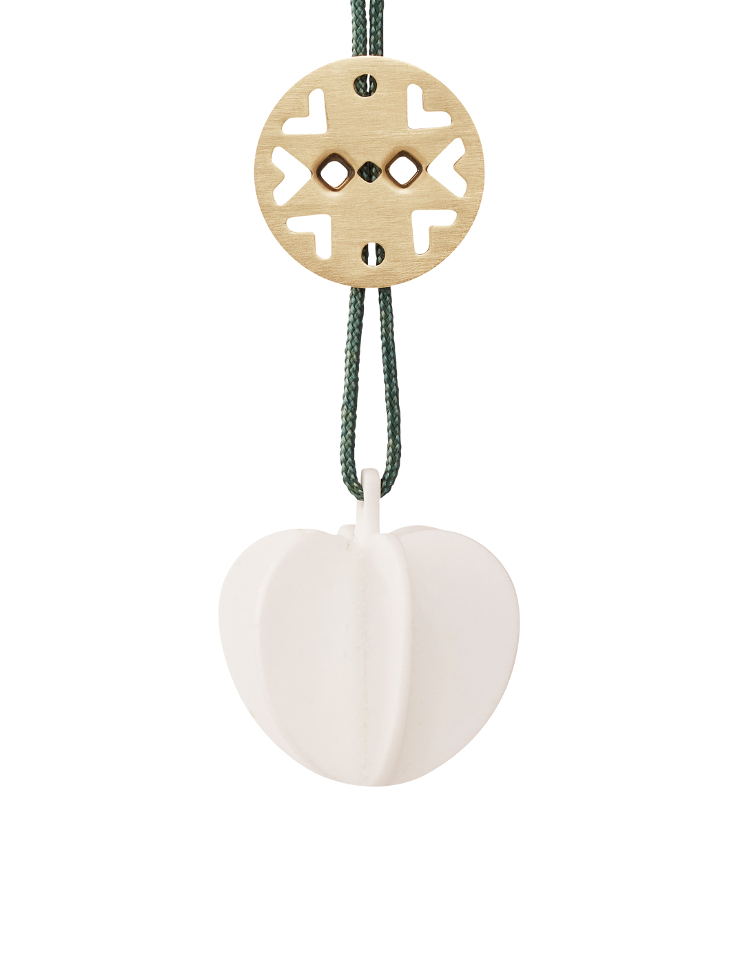 Nordic Schmuckherz white - Maße: 15 x 4 x 3 cm - von Stelton