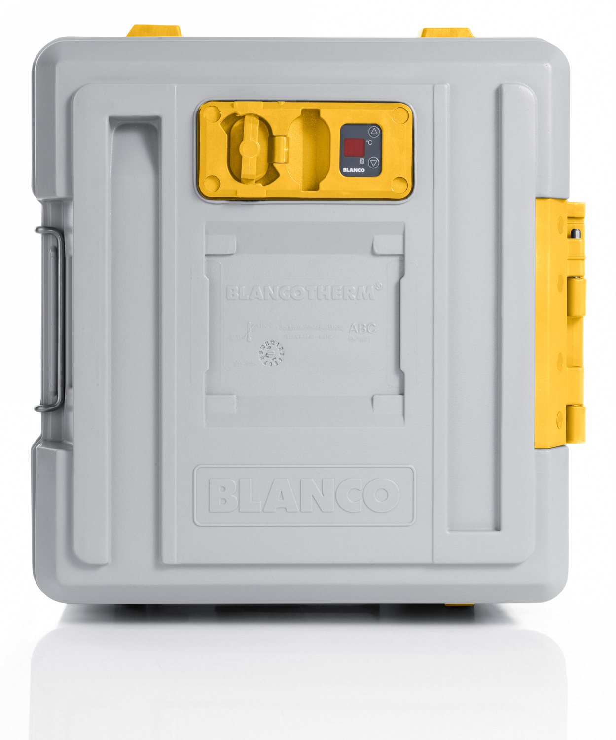 BLANCO BLANCOTHERM 420 KBRUH, Speisentransportbehälter aus Kunststoff, umluftbeheizt, mit digitalem Temperaturregler zur