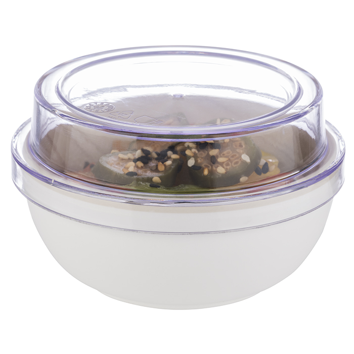 APS Deckel FRIDA, transparent, rund, Durchmesser: 9 cm, Höhe: 2,5 cm Material: SAN-Kunststoff