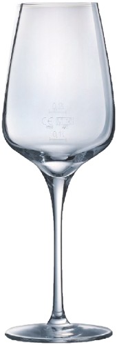 Chef & Sommelier Sublym Weinkelch 45cl, 0,1l+0,2l /-/ mit Füllstrich Oenologie (Kwarx)