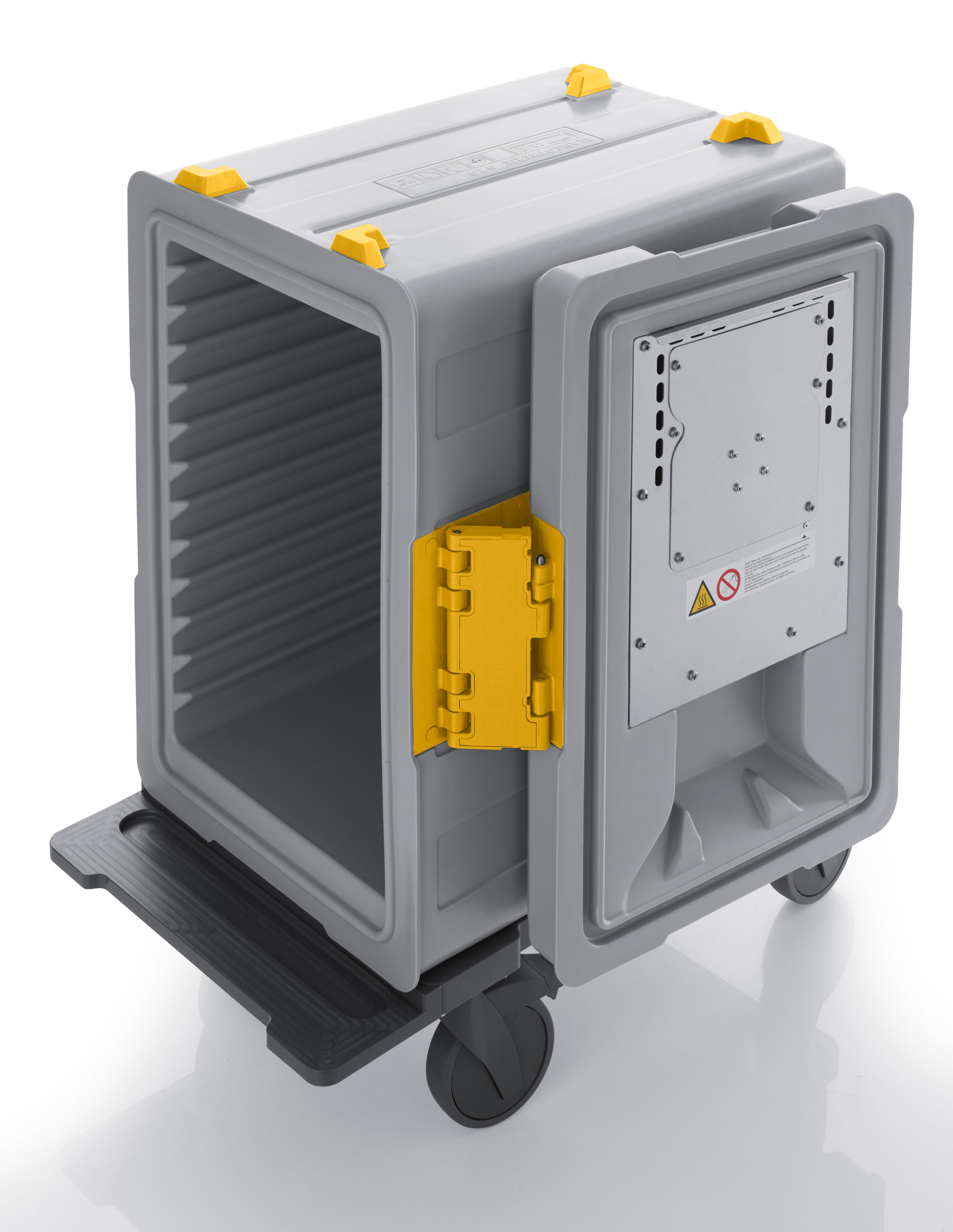 BLANCO BLANCOTHERM 620 KBRUH-F mit Kondensat-Rinne, Speisentransportbehälter aus Kunststoff, umluftbeheizt, mit digitalem