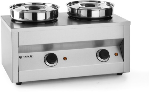 HENDI Thermosystem 2 - 505x265x(H)245 mm - 2x4,2 Liter 230 V