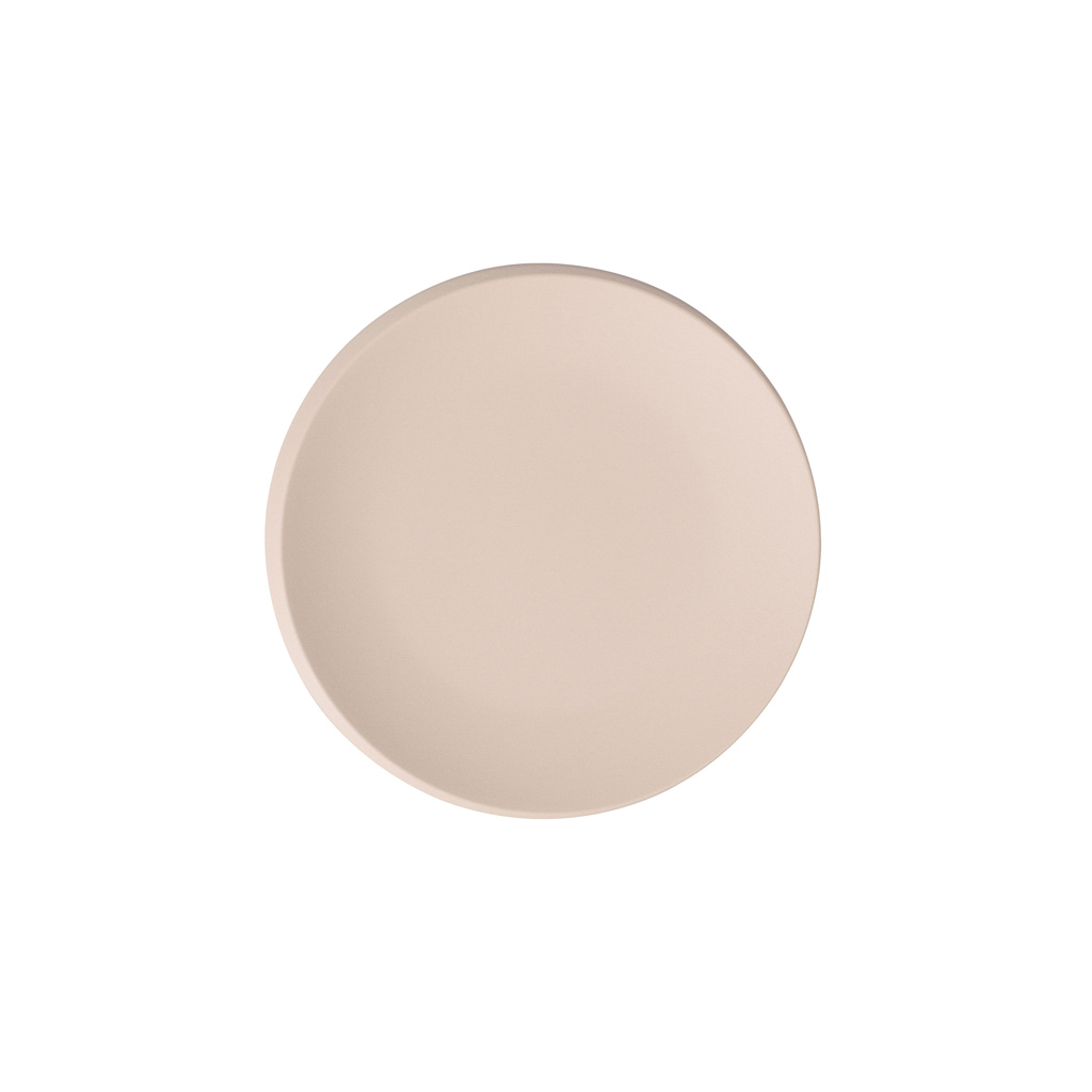 Villeroy und Boch Teller flach - Maße: 24 x 24 x 2,5 cm / Inh.: 240 L / Ser.: NewMoon Beige
