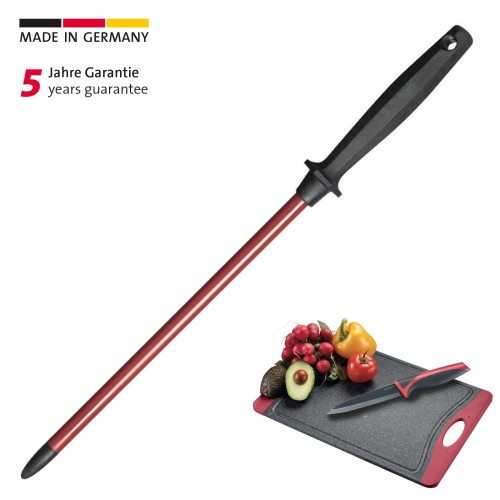 Westmark Wetzstab »Sieger-Long-Life« aus Sinterrubin, 20 cm