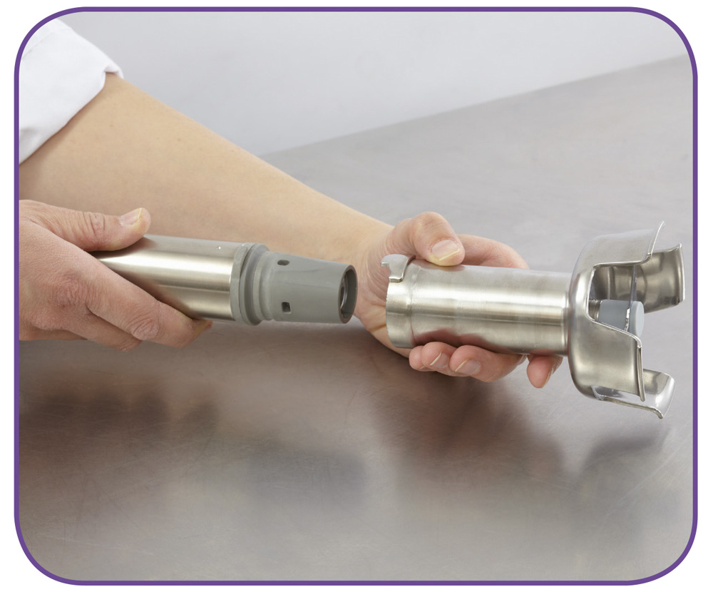 Robot Coupe Stabmixer MP800 Turbo Zur Zubereitung von Suppen aller Art, Gemu¨sebrei, Obstmus usw. Speziell für intensiven Gebrauch