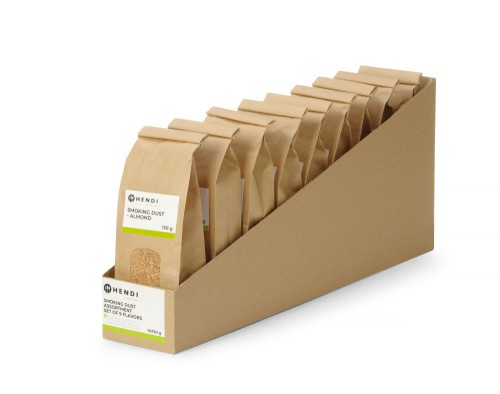 Räuchermehlset mit 9 Aromen, HENDI